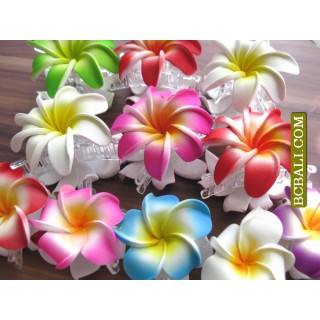 Balinese Tropical Flowers Hair Accessories Clips 